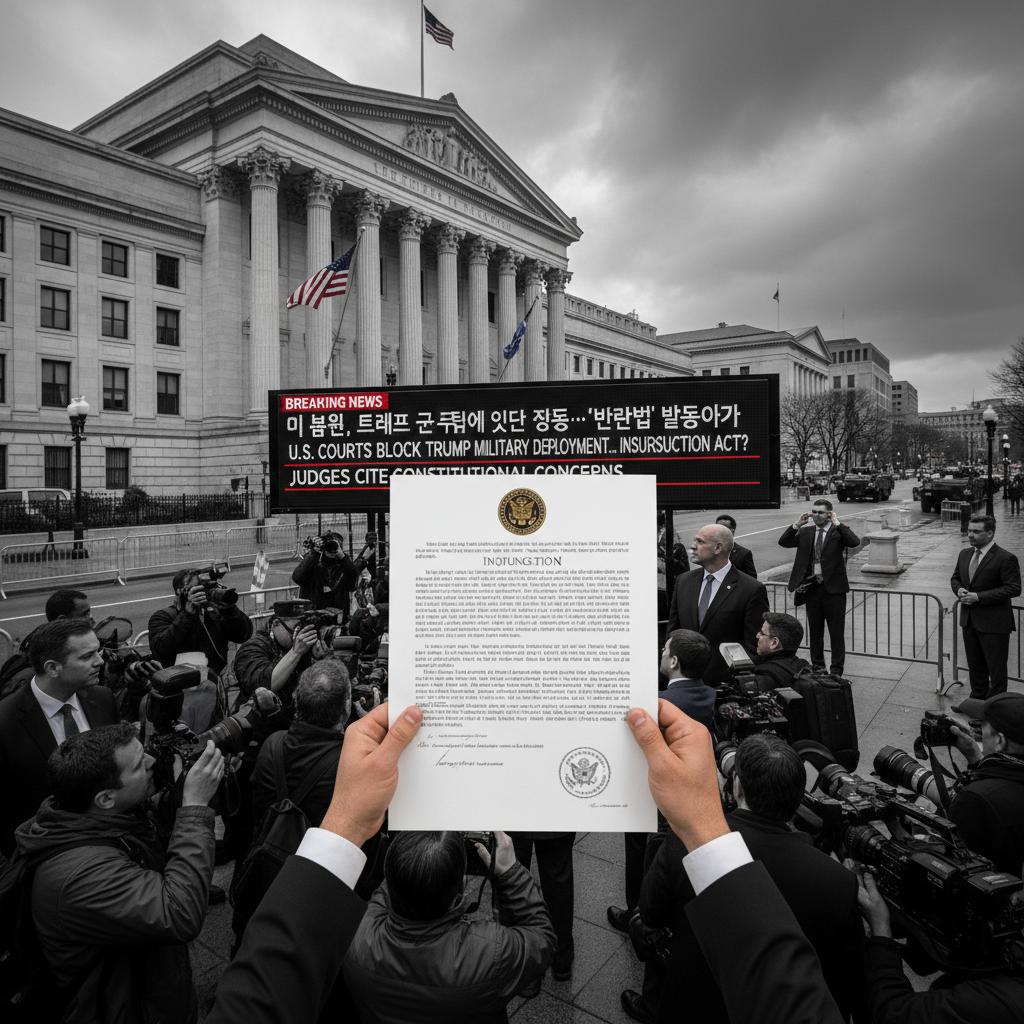 미 법원, 트럼프 군 투입에 잇단 제동…'반란법' 발동하나