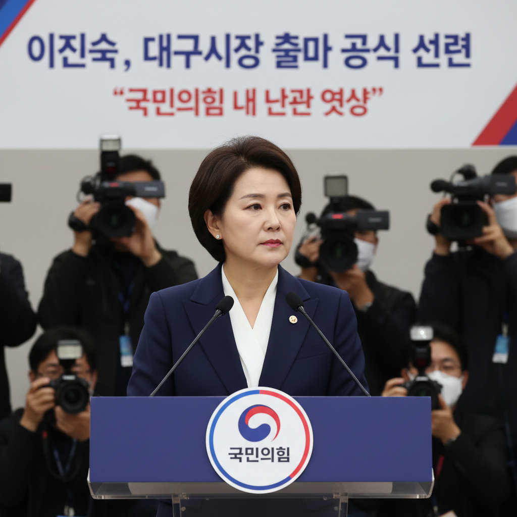 이진숙, 대구시장 출마하나? 국민의힘 내 난관 예상