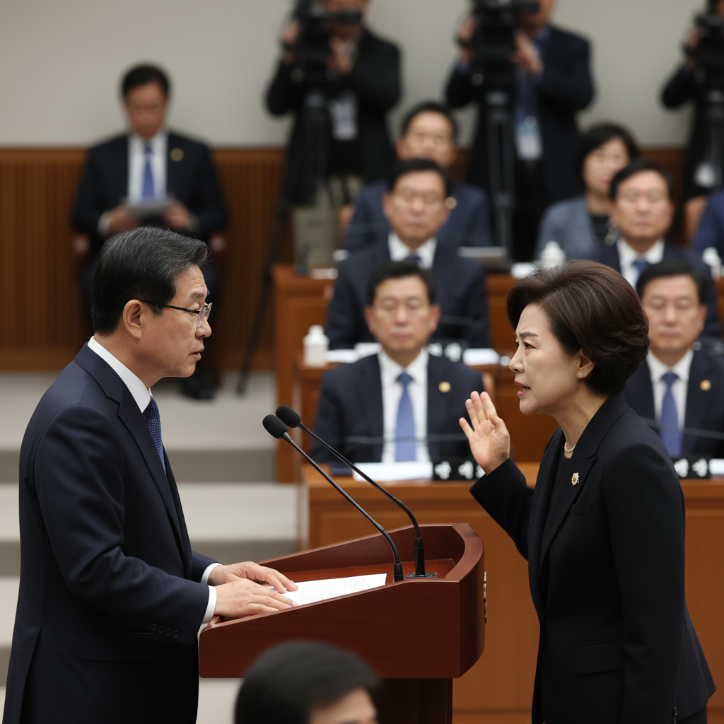 조희대 이석 논란, 법사위 국감서 여야 격돌