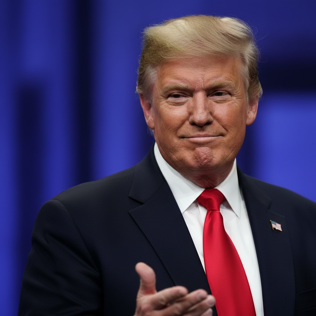 트럼프, 시위 조롱 영상 게시 논란