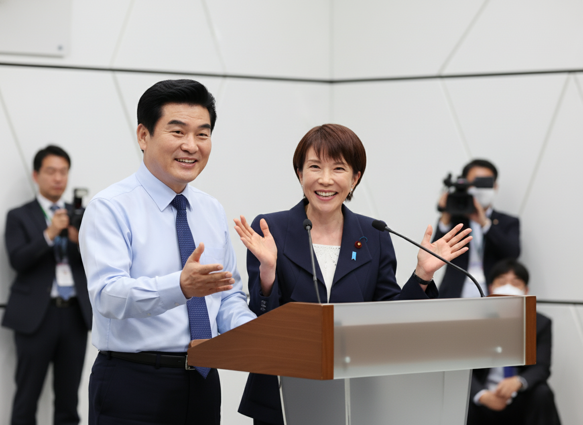 원유철, 다카이치 사나에 日총리 취임 축하