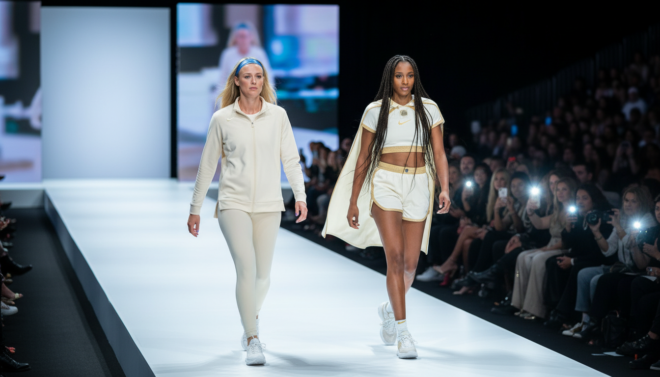 소피 커닝햄, 앙헬 리스와 패션 런웨이 도전