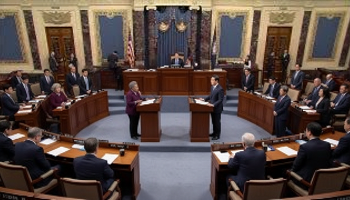 공화당 부지사 후보, AI로 토론 거부 이재명 후보와 '맞짱'