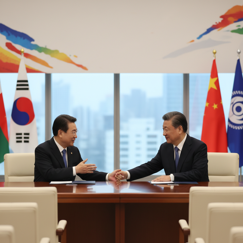 APEC 앞두고 한중 정상회담, 국제사회 파장 주목