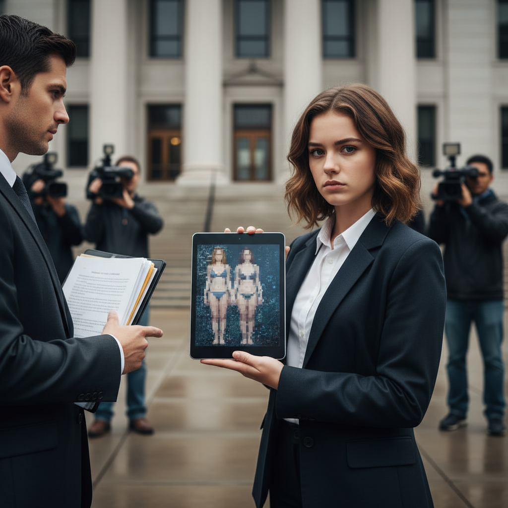 미국 10대, AI 가짜 나체 이미지 유포 회사 고소