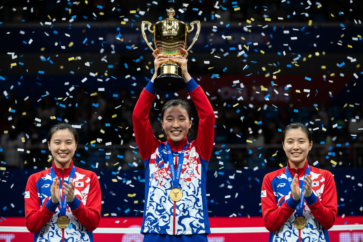 안세영, 프랑스오픈 배드민턴 우승…올해 9번째 쾌거