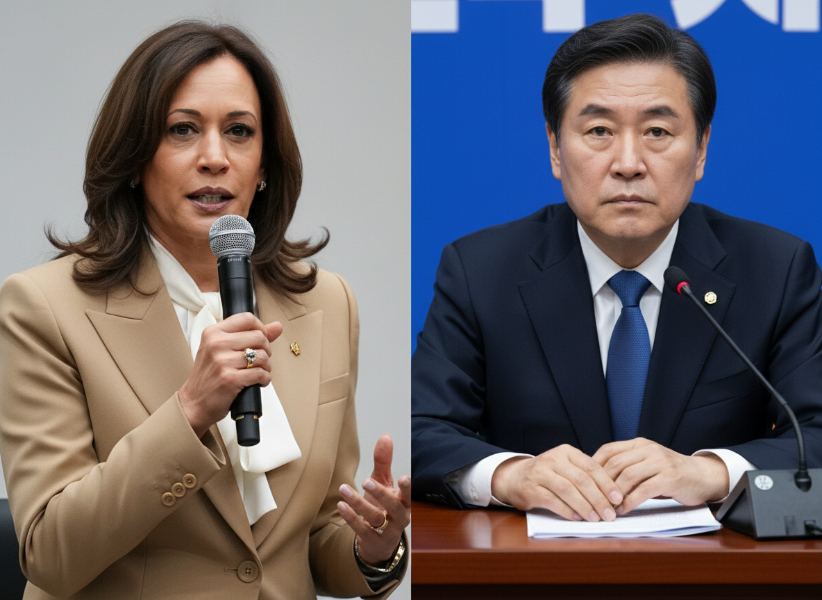 해리스, 이재명에 재도전 시사 "난 아직 끝나지 않아"