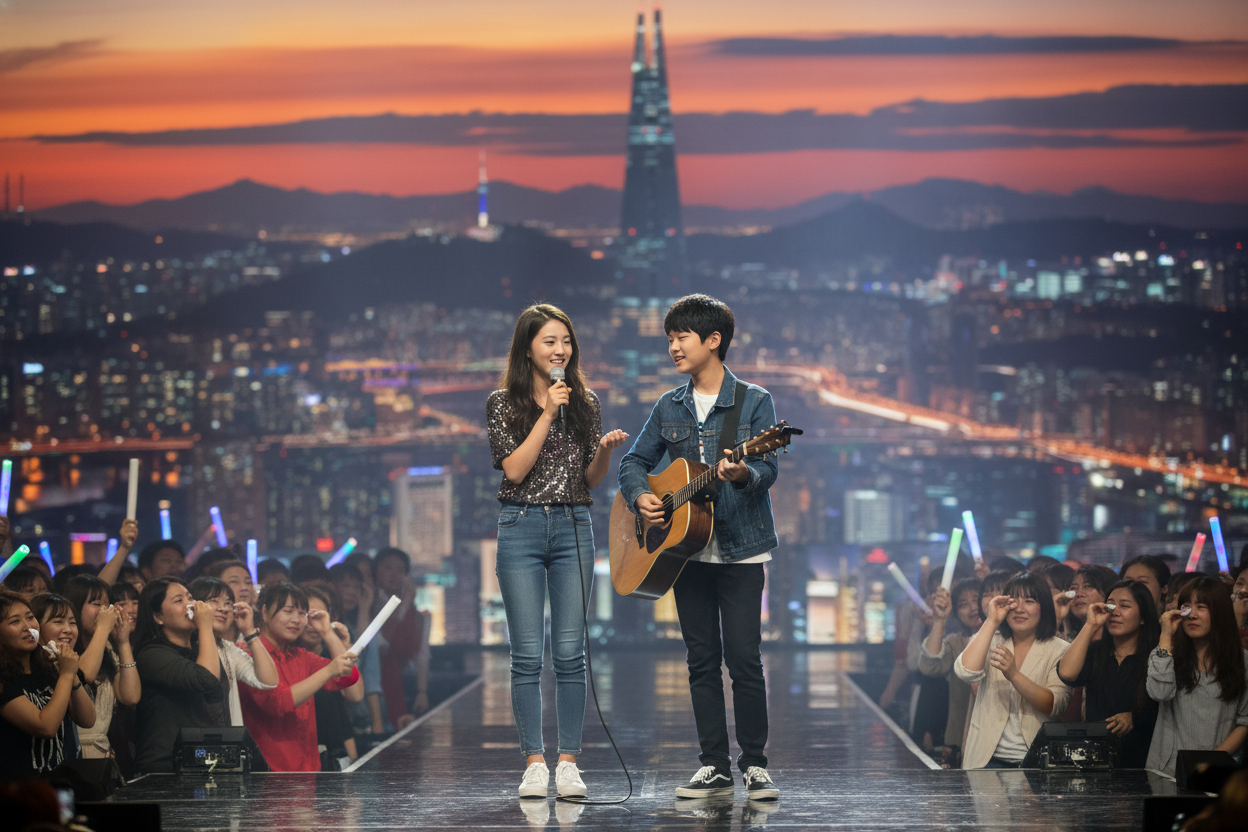 신해철 딸·아들 무대 등장 "슬픈 표정 말아요" 팬 울컥