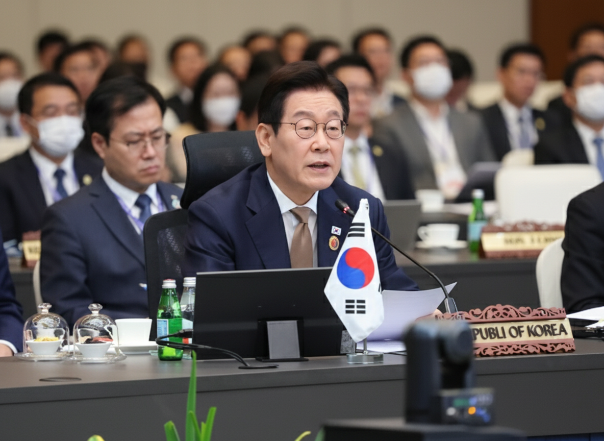 이재명, 아세안 회의서 "초국가범죄 대응, 역내 평화 기여"