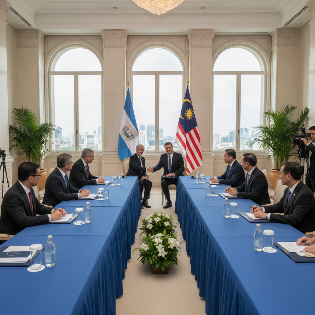 중미, 말레이시아서 경제무역 협상 진행