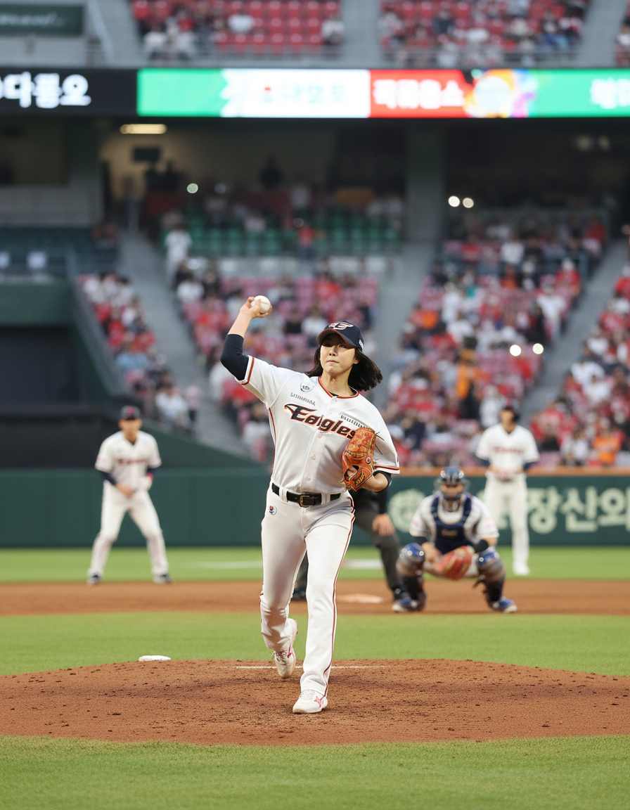 김소연, 오늘 LG-한화전 시구…잠실 마운드 오른다