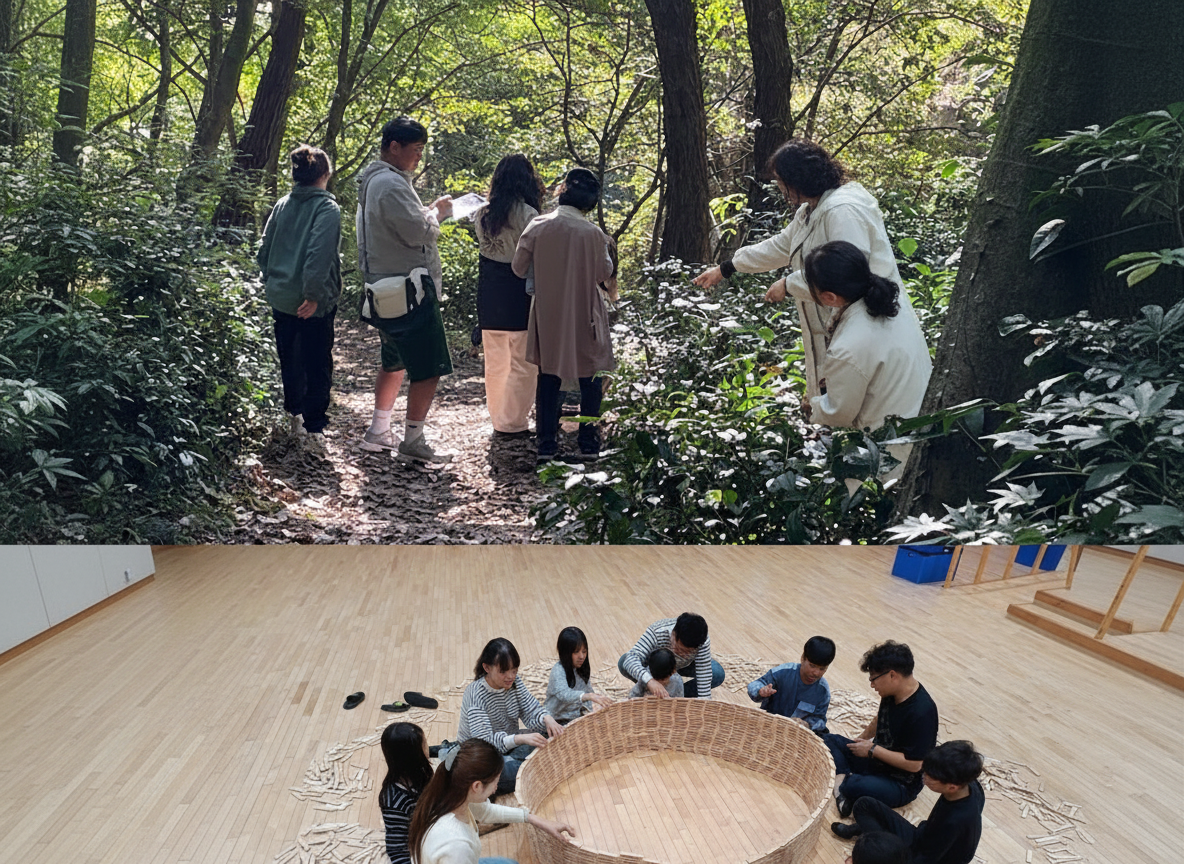 교보교육재단, 보호기관 공무원·가족 '나눔숲캠프' 개최