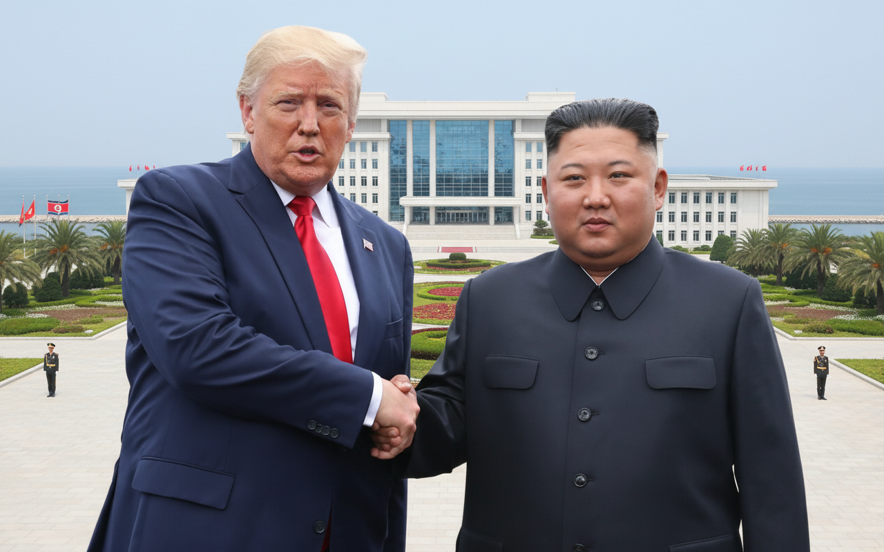 김정은-트럼프, 북한 원산서 회동 가능성