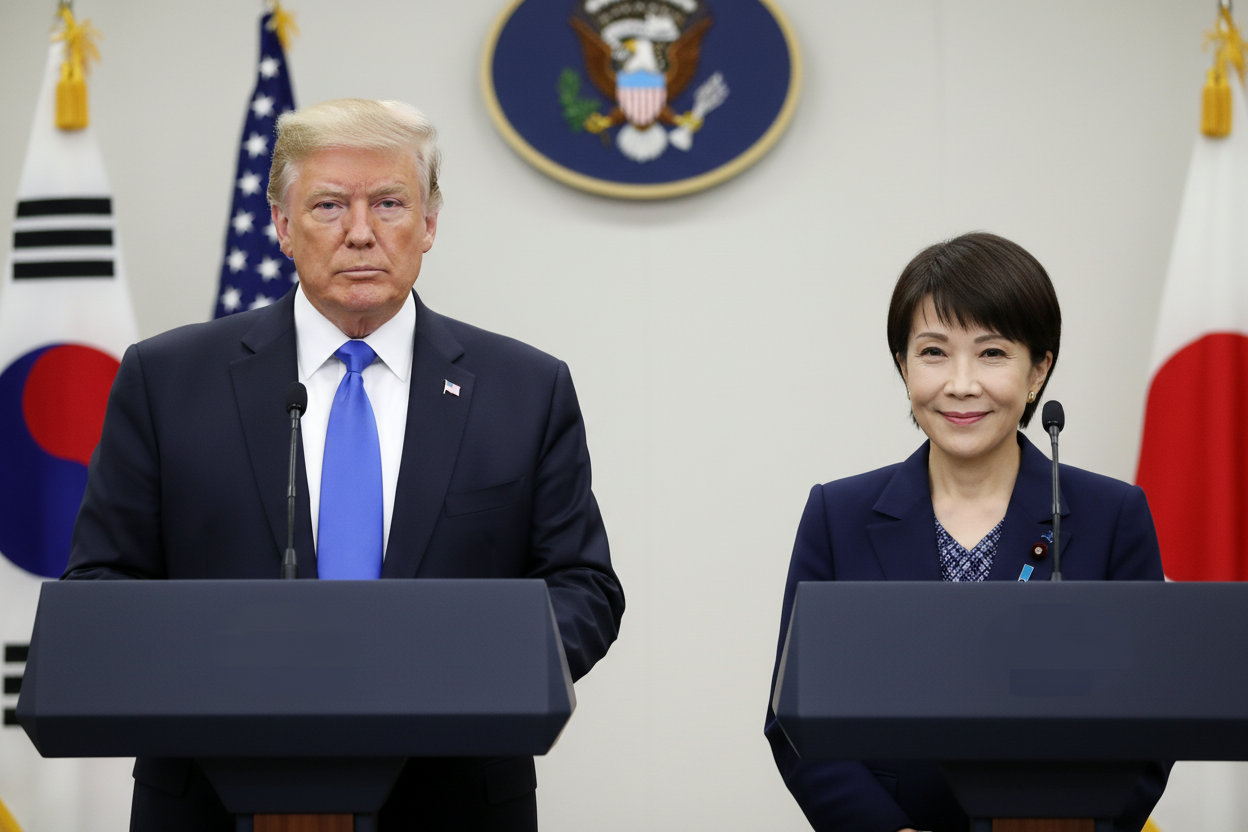 이재명, 다카이치 만나 "한·일 합의 공정"…미국 압박 지속