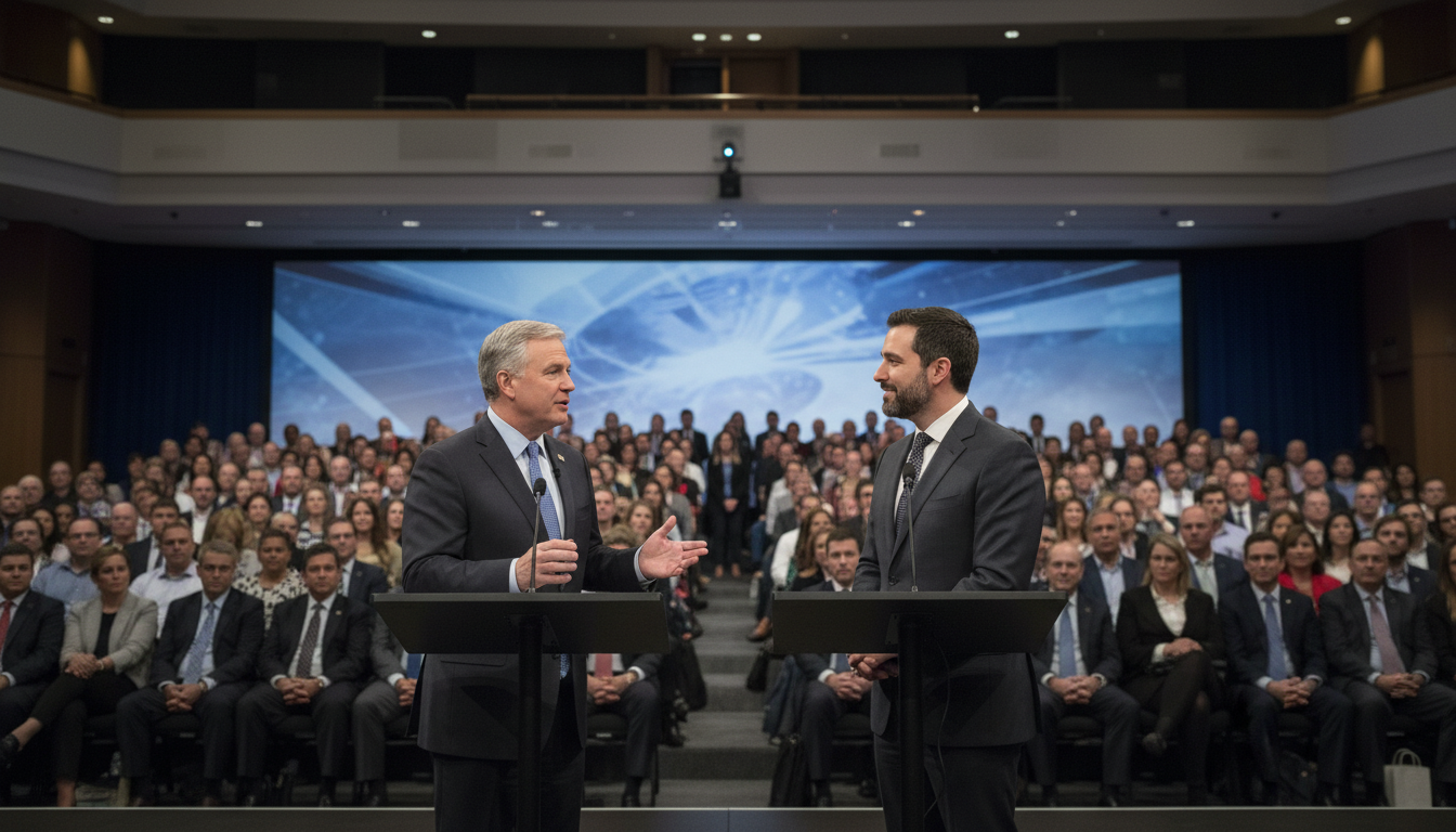 Hannity, Ciattarelli와 타운홀 미팅 개최