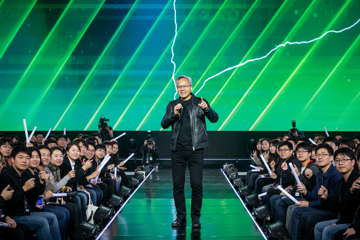 젠슨 황, 한국 지포스 게이머 페스티벌 참석