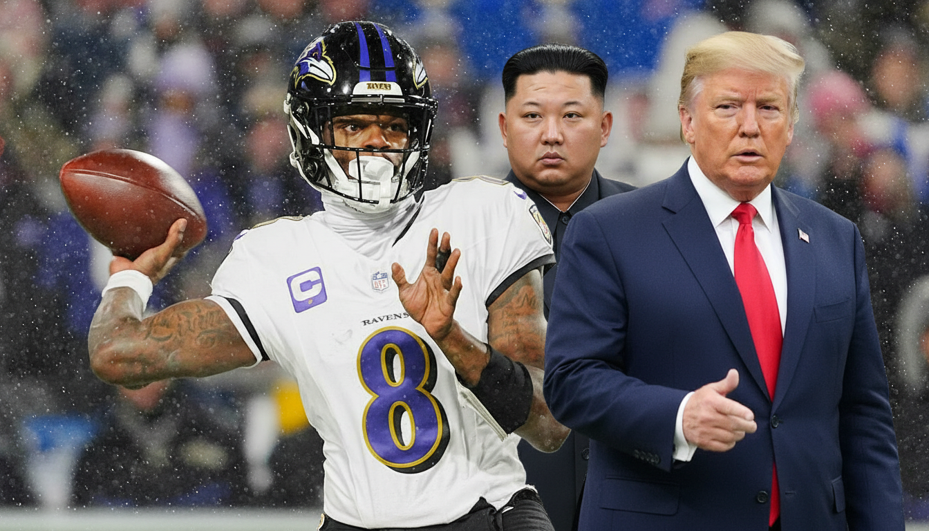 Lamar Jackson, 터치다운 4개! 레이븐스, 돌핀스에 짜릿한 승리