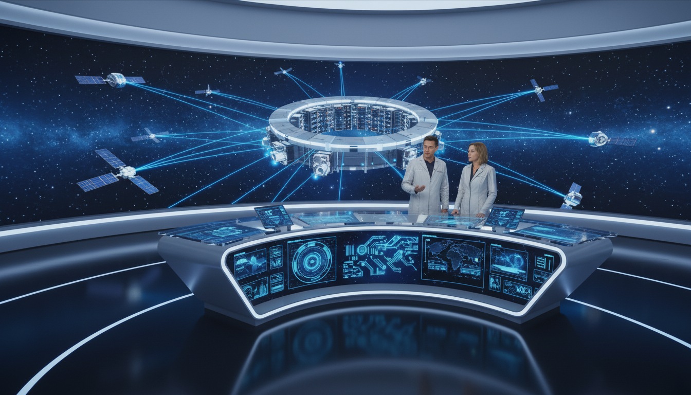 우주 데이터센터, 클라우드 컴퓨팅 속도·효율↑ 기대