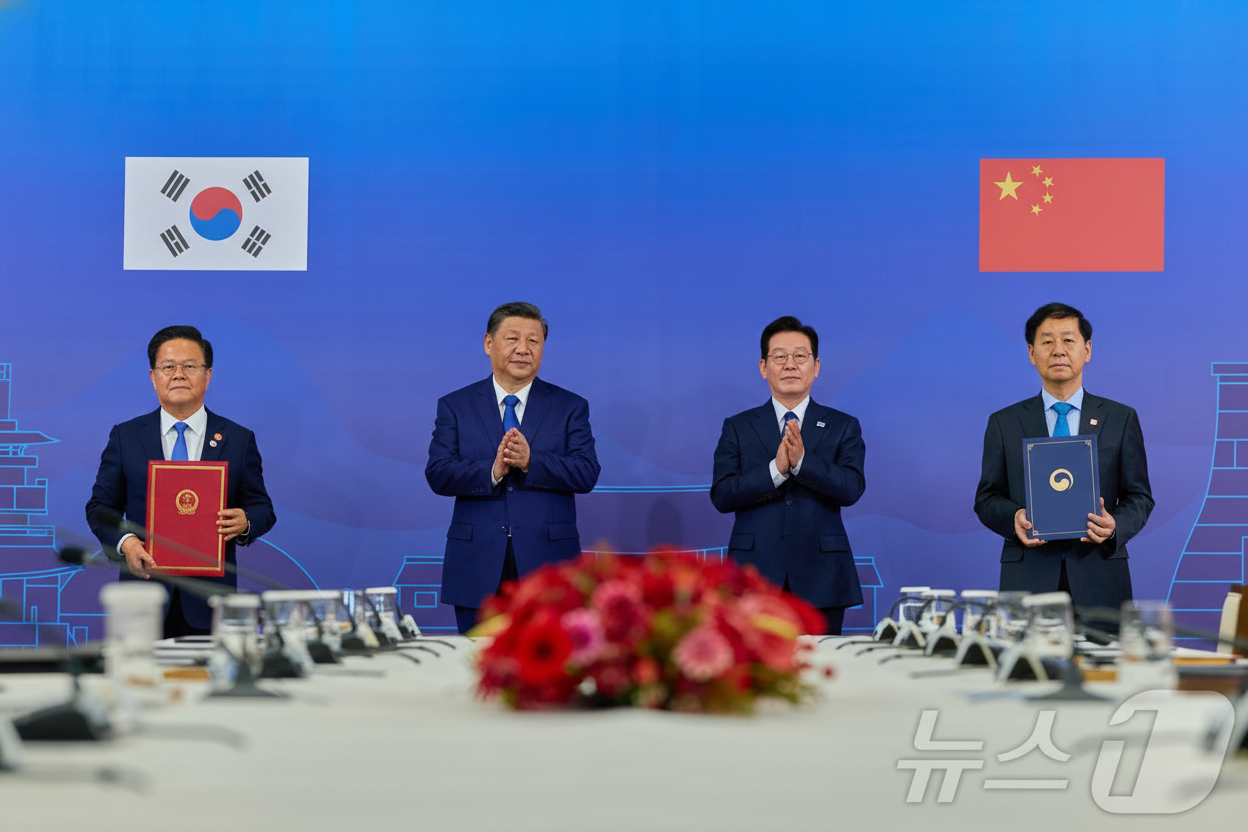 한중, 실버 경제 협력 위한 양해각서 체결