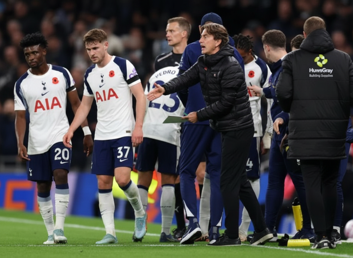 토트넘 스펜서-판 더 벤, 첼시전 후 감독 악수 거부 논란