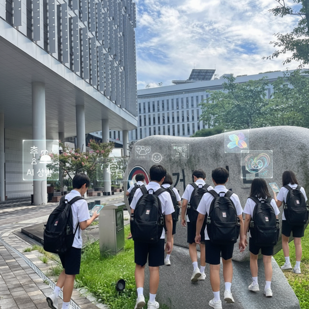 AI 상담, 중학생은 친구, 고등학생은 마음 건강 고민