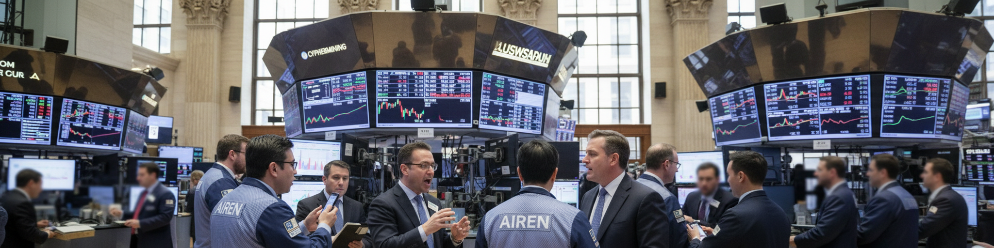 뉴욕증시 개장 전, 아이렌·사이퍼마이닝 등 특징주 급등락