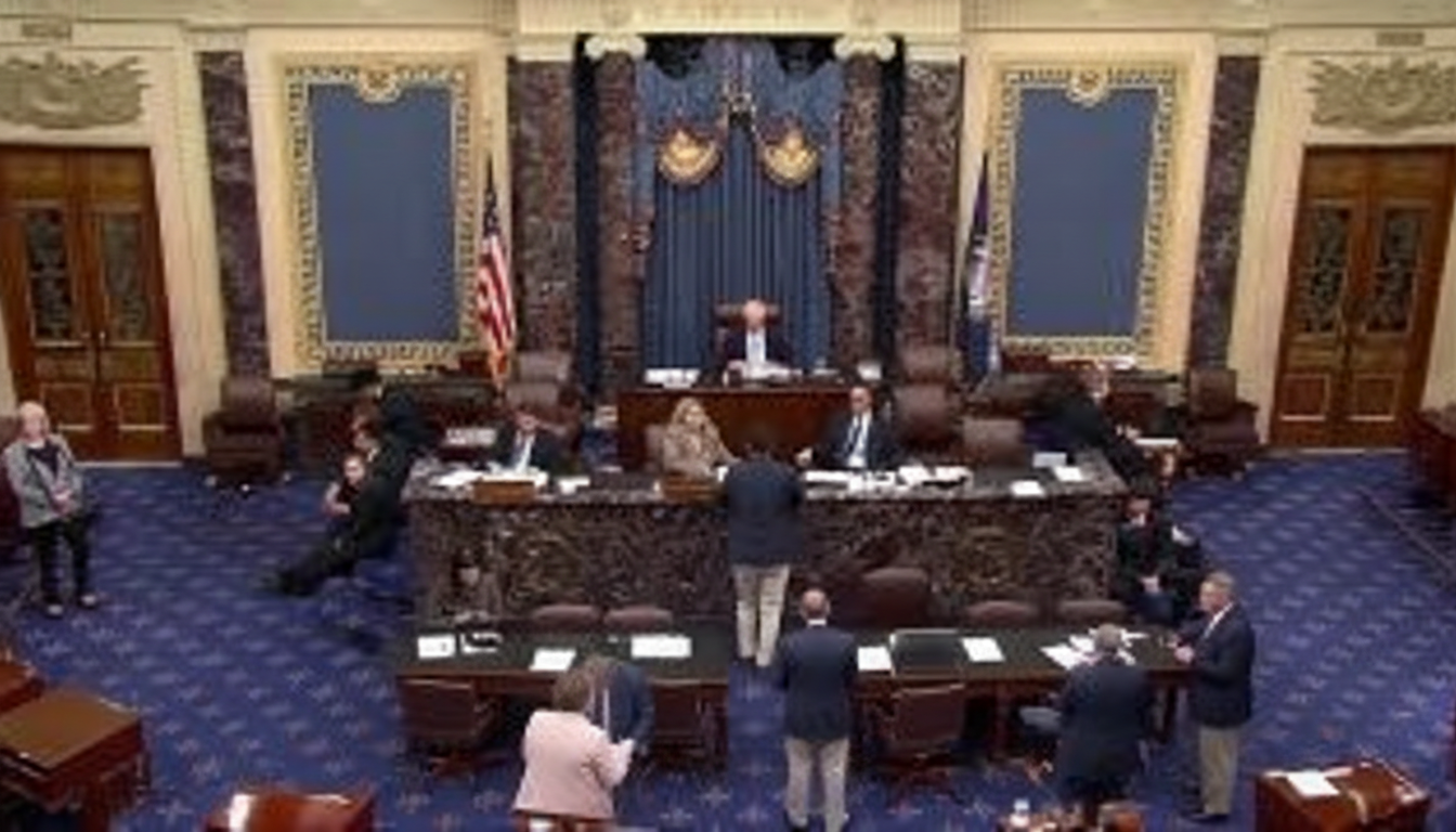 미국 상원, 정부 셧다운 종료 합의