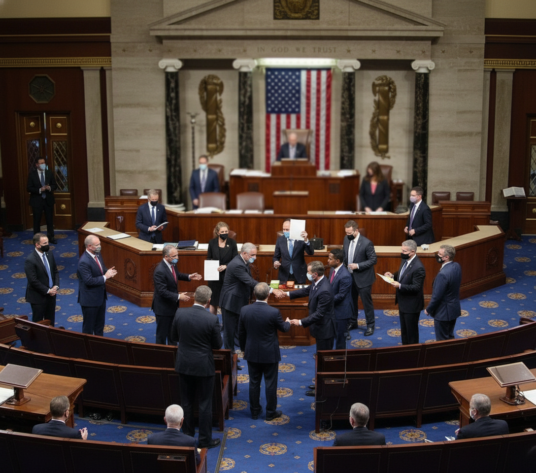 미국 하원, 셧다운 합의안 통과