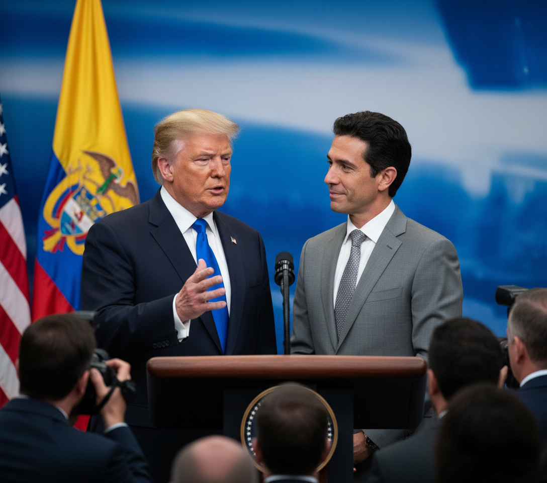 트럼프 "콜롬비아, 추방자 수용" 관세 분쟁 종식