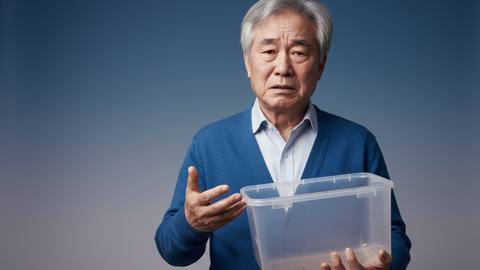 70대 노인, 김치통 2300만원 실수로 버려