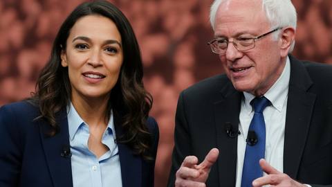 AOC·버니, 뉴욕 시장 선거 유세