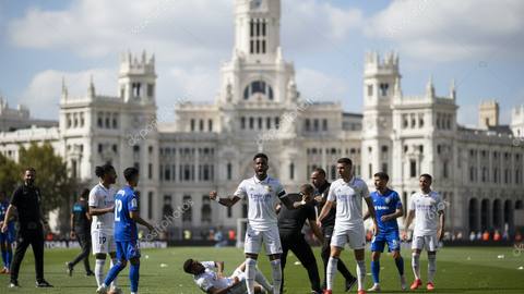 비니시우스, 레알 승리 후 이적 선언…경기장 난투극