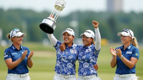 LPGA 매치플레이, 한국 스웨덴에 1승