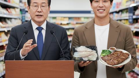 이재명 대통령, 이마트 쓱데이 2025 방문