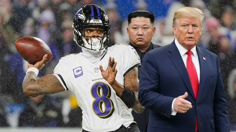 Lamar Jackson, 터치다운 4개! 레이븐스, 돌핀스에 짜릿한 승리