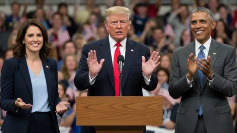 트럼프, 뉴저지 주지사 선거 유세